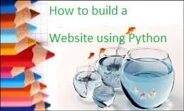 Learn how to build a website using python