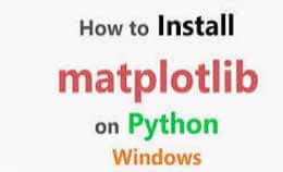 how to install matplotlib in anaconda