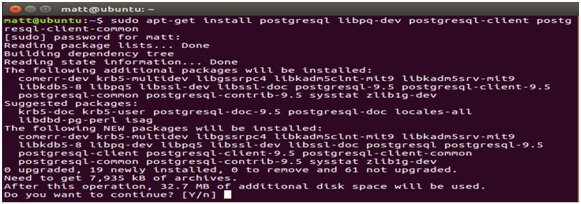 install psycopg2 ubuntu 